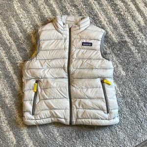 Patagonia down vest, kids small (7-8)